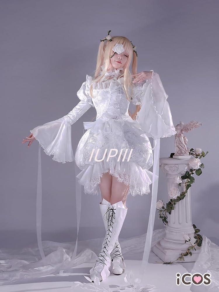 【週末値下】ローゼンメイデン　雪華綺晶　コスプレ　フルセット 週末値下】ローゼンメイデン 雪華綺晶 コスプレ フルセット